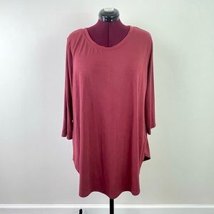 Zenana Premium Maroon Tunic